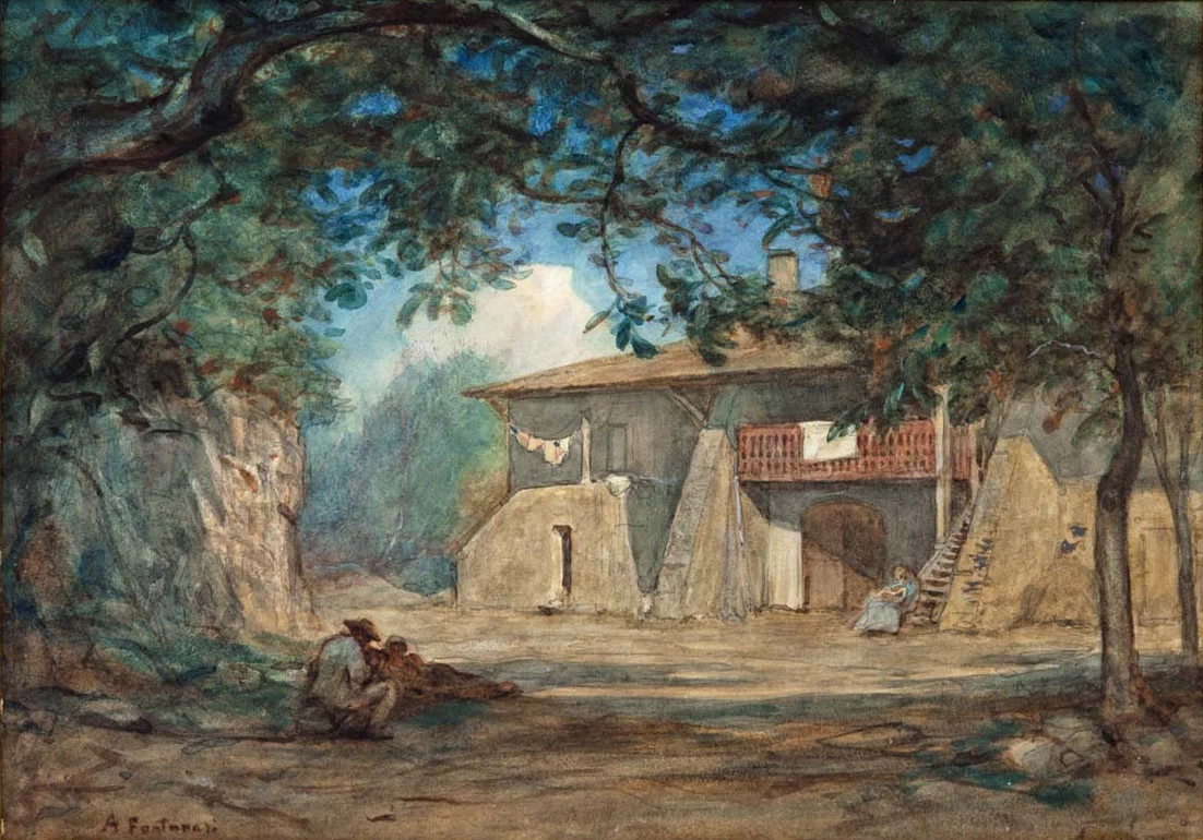 Case nella campagna (Morestel)